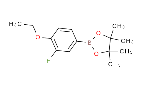 2-(4-Ethoxy-3-fluorophenyl)-4,4,5,5-tetramethyl-1,3,2-dioxaborolane