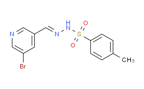 (E)-N'-((5-bromopyridin-3-yl)methylene)-4-methylbenzenesulfonohydrazide