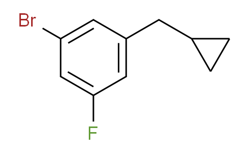1-Bromo-3-(cyclopropylmethyl)-5-fluorobenzene