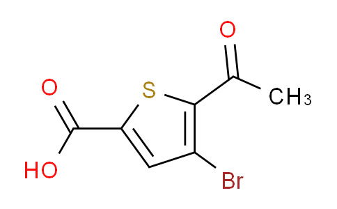 5-acetyl-4-bromothiophene-2-carboxylic acid