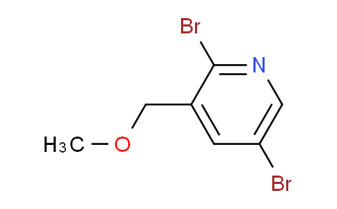 2,5-Dibromo-3-(methoxymethyl)pyridine