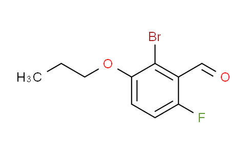 2-bromo-6-fluoro-3-propoxybenzaldehyde