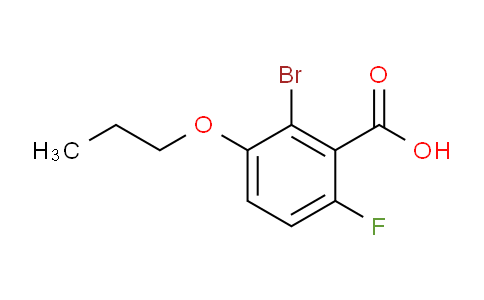 2-bromo-6-fluoro-3-propoxybenzoic acid