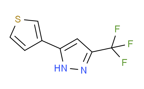 5-(thiophen-3-yl)-3-(trifluoromethyl)-1H-pyrazole