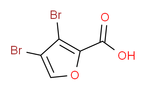3,4-Dibromofuran-2-carboxylic acid