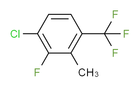 1-chloro-2-fluoro-3-methyl-4-(trifluoromethyl)benzene