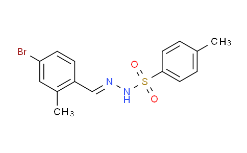 N'-(4-bromo-2-methylbenzylidene)-4-methylbenzenesulfonohydrazide