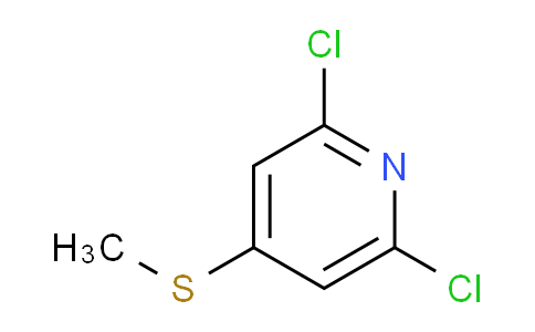 2,6-Dichloro-4-(methylthio)pyridine