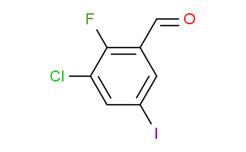 3-Chloro-2-fluoro-5-iodobenzaldehyde