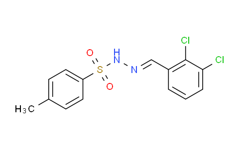 N'-(2,3-dichlorobenzylidene)-4-methylbenzenesulfonohydrazide