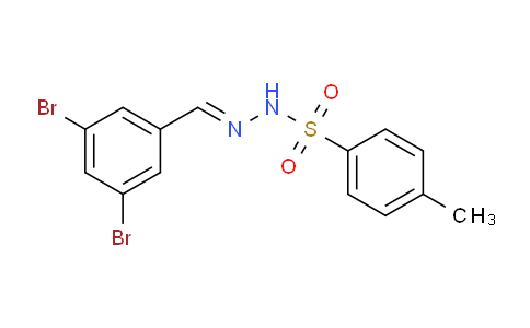 N'-(3,5-dibromobenzylidene)-4-methylbenzenesulfonohydrazide