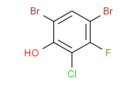 4,6-Dibromo-2-chloro-3-fluorophenol
