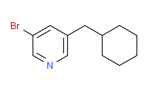 3-bromo-5-(cyclohexylmethyl)pyridine