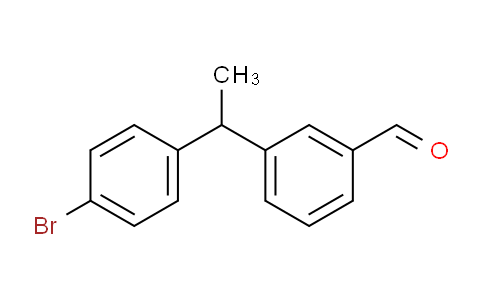3-(1-(4-bromophenyl)ethyl)benzaldehyde