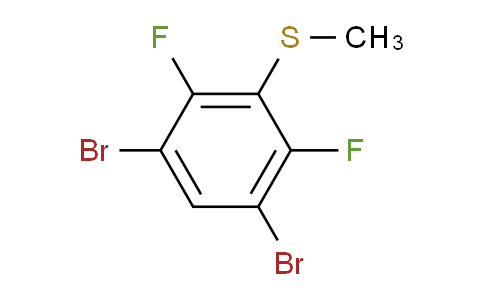 (3,5-dibromo-2,6-difluorophenyl)(methyl)sulfane