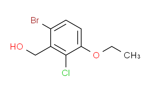 (6-bromo-2-chloro-3-ethoxyphenyl)methanol