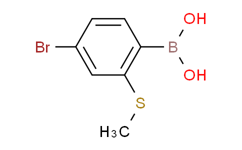 4-Bromo-2-(methylthio)phenylboronic acid