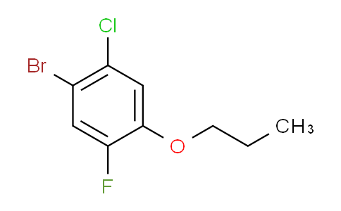 1-bromo-2-chloro-5-fluoro-4-propoxybenzene