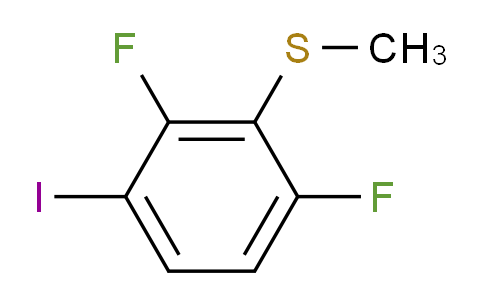 (2,6-difluoro-3-iodophenyl)(methyl)sulfane