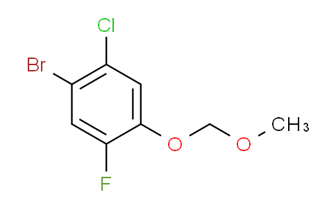 1-bromo-2-chloro-5-fluoro-4-(methoxymethoxy)benzene
