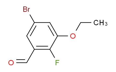 5-bromo-3-ethoxy-2-fluorobenzaldehyde