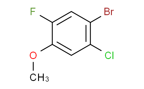 1-bromo-2-chloro-5-fluoro-4-methoxybenzene