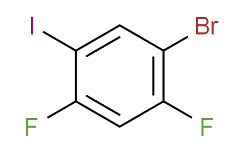 2,4-二氟-5-溴碘苯