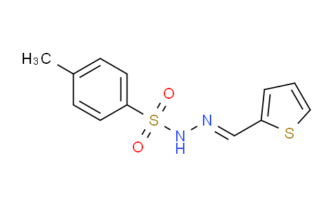4-methyl-N'-(thiophen-2-ylmethylene)benzenesulfonohydrazide