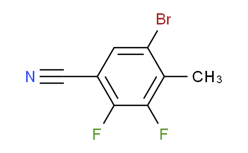 5-bromo-2,3-difluoro-4-methylbenzonitrile