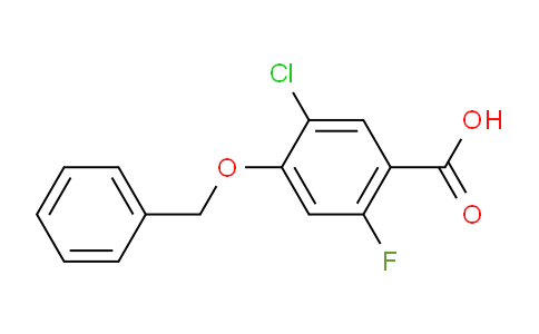 4-(benzyloxy)-5-chloro-2-fluorobenzoic acid