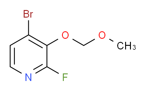 4-bromo-2-fluoro-3-(methoxymethoxy)pyridine