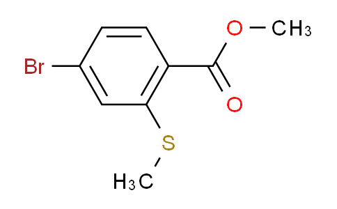 Methyl 4-bromo-2-(methylthio)benzoate