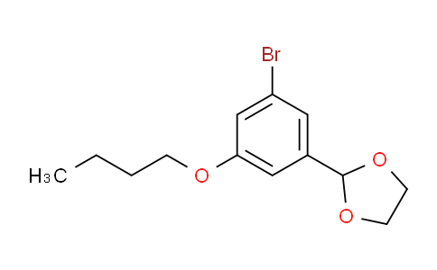 2-(3-bromo-5-butoxyphenyl)-1,3-dioxolane