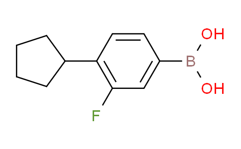 (4-cyclopentyl-3-fluorophenyl)boronic acid
