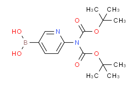 6-(Bis(tert-butoxycarbonyl)amino)pyridin-3-ylboronic acid