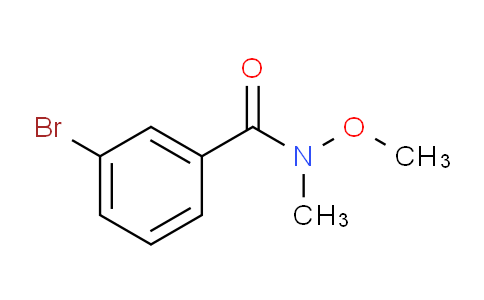 3-溴-N-甲氧基-N-甲基-苯甲酰胺