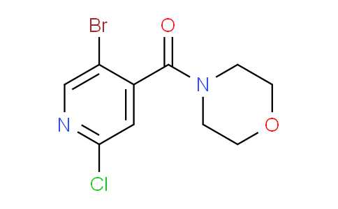 (5-bromo-2-chloropyridin-4-yl)(morpholino)methanone