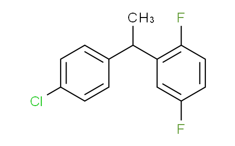 2-(1-(4-chlorophenyl)ethyl)-1,4-difluorobenzene