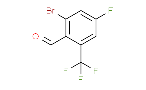 2-bromo-4-fluoro-6-(trifluoromethyl)benzaldehyde