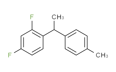 2,4-difluoro-1-(1-(p-tolyl)ethyl)benzene