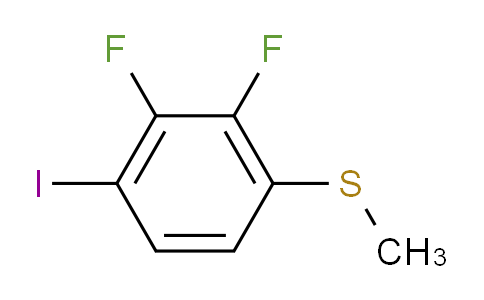 (2,3-difluoro-4-iodophenyl)(methyl)sulfane