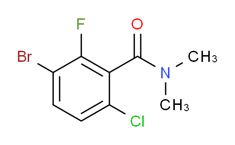 3-bromo-6-chloro-2-fluoro-N,N-dimethylbenzamide