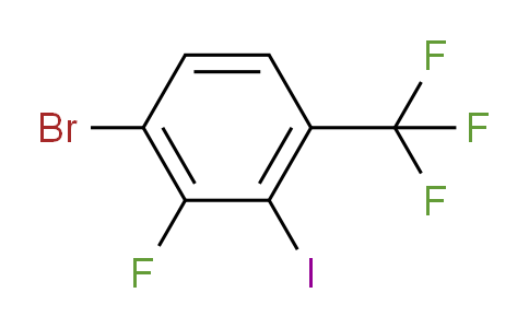 1-bromo-2-fluoro-3-iodo-4-(trifluoromethyl)benzene