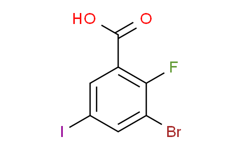 3-bromo-2-fluoro-5-iodobenzoic acid