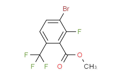 methyl 3-bromo-2-fluoro-6-(trifluoromethyl)benzoate