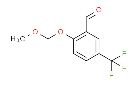 2-(methoxymethoxy)-5-(trifluoromethyl)benzaldehyde