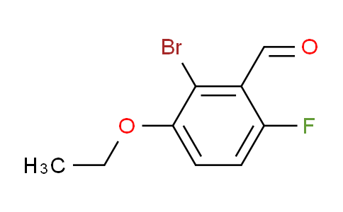 2-bromo-3-ethoxy-6-fluorobenzaldehyde
