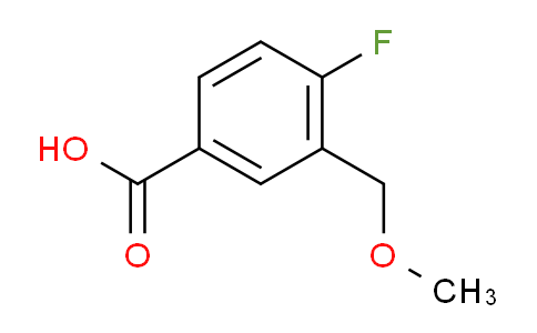 4-fluoro-3-(methoxymethyl)benzoic acid