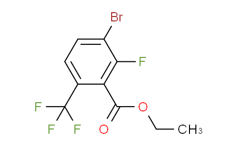 ethyl 3-bromo-2-fluoro-6-(trifluoromethyl)benzoate