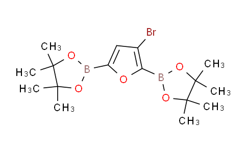 2,2'-(3-溴呋喃-2,5-二基)双(4,4,5,5-四甲基-1,3,2-二氧杂硼戊烷)